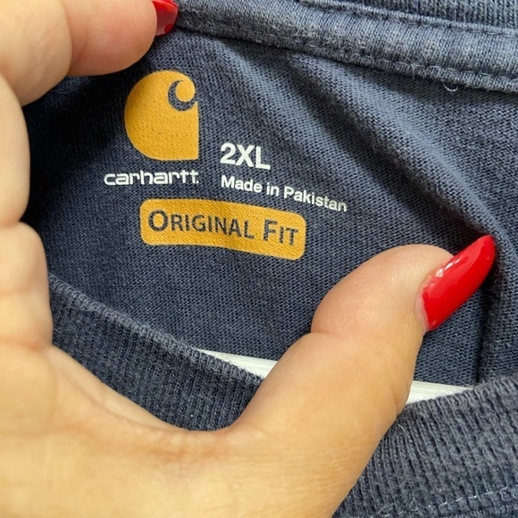 Carhartt men’s big guys t-shirt size 2xl original‎ fit - Picture 3 of 3